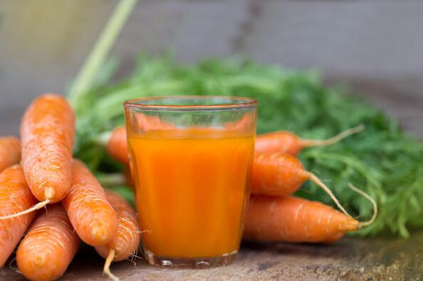 Suco de cenoura usado por homens estimula a função sexual