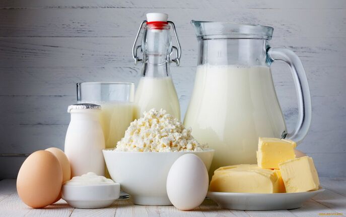 Leite e produtos lácteos para a prevenção da impotência